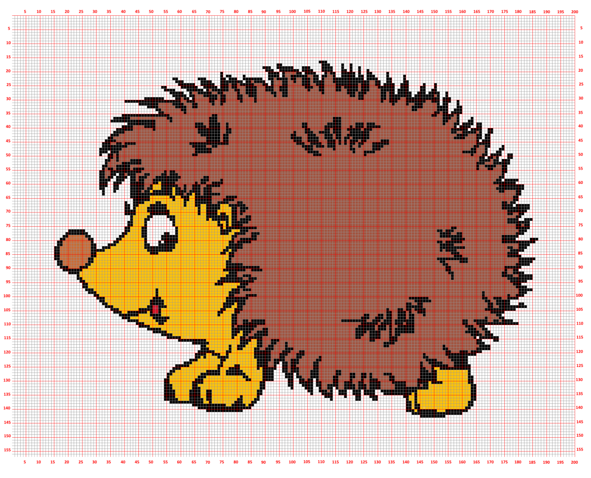 Еж карточки для детей