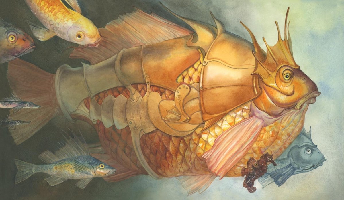 Рыба фугу сбоку