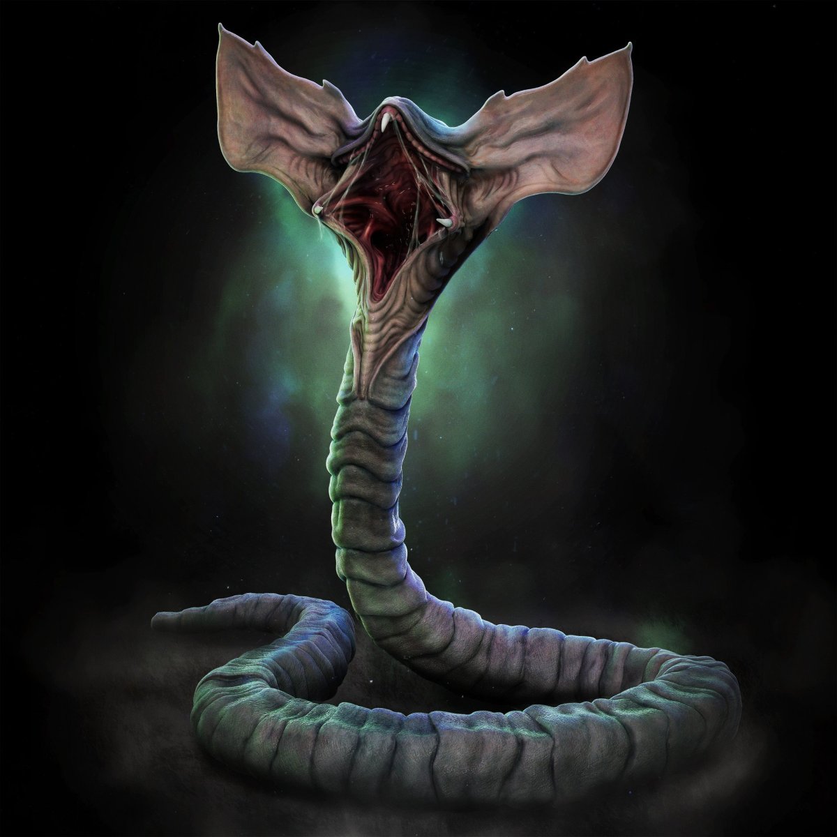 Чёрная гадюка змея ядовитая