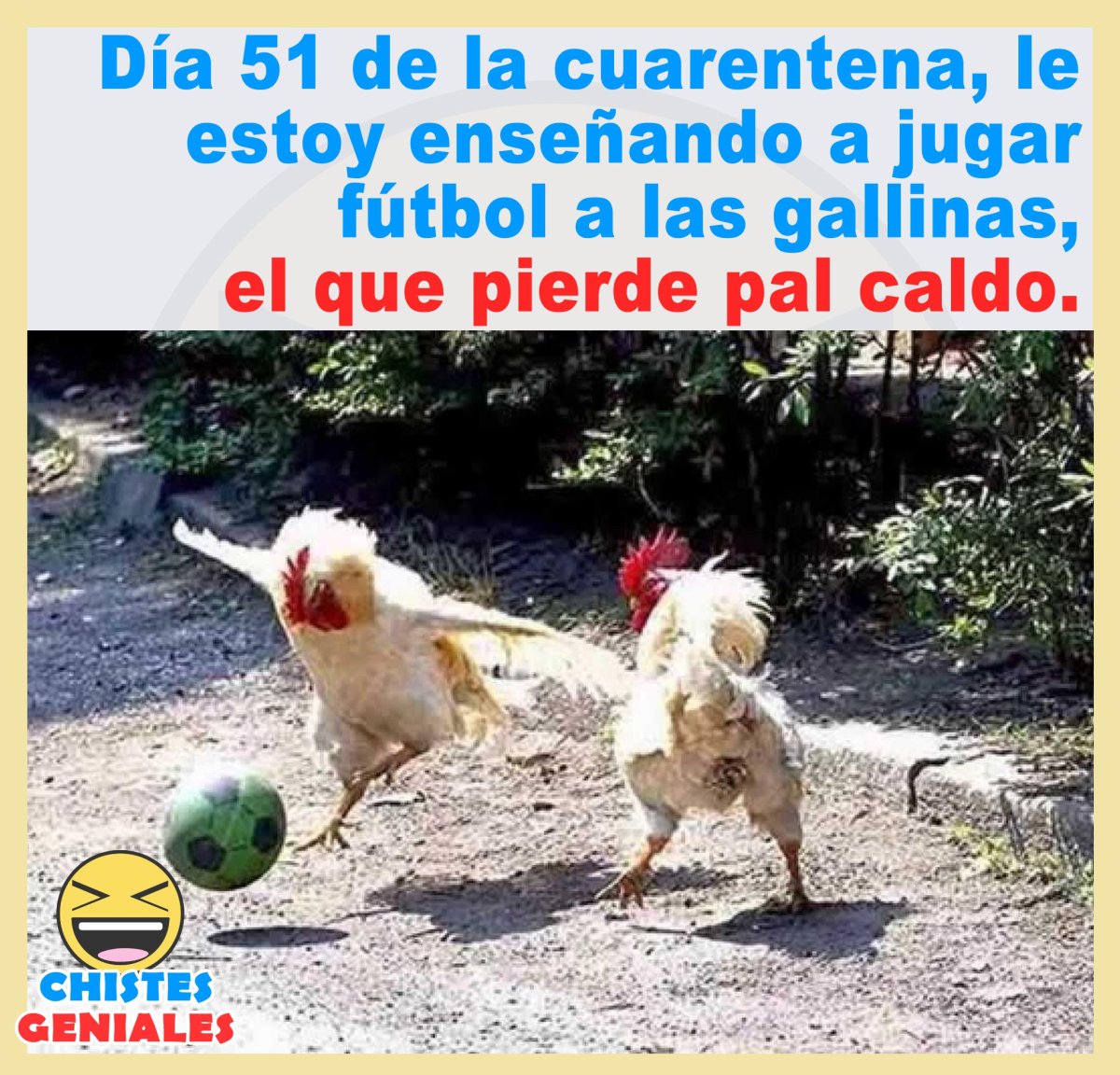 Смешная нарисованная курица