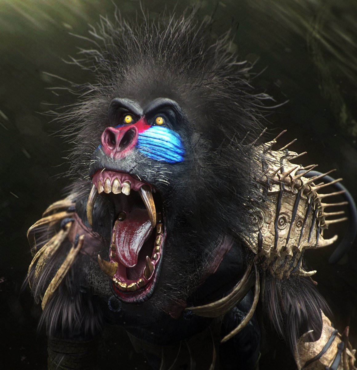 Бабуин Мандрил