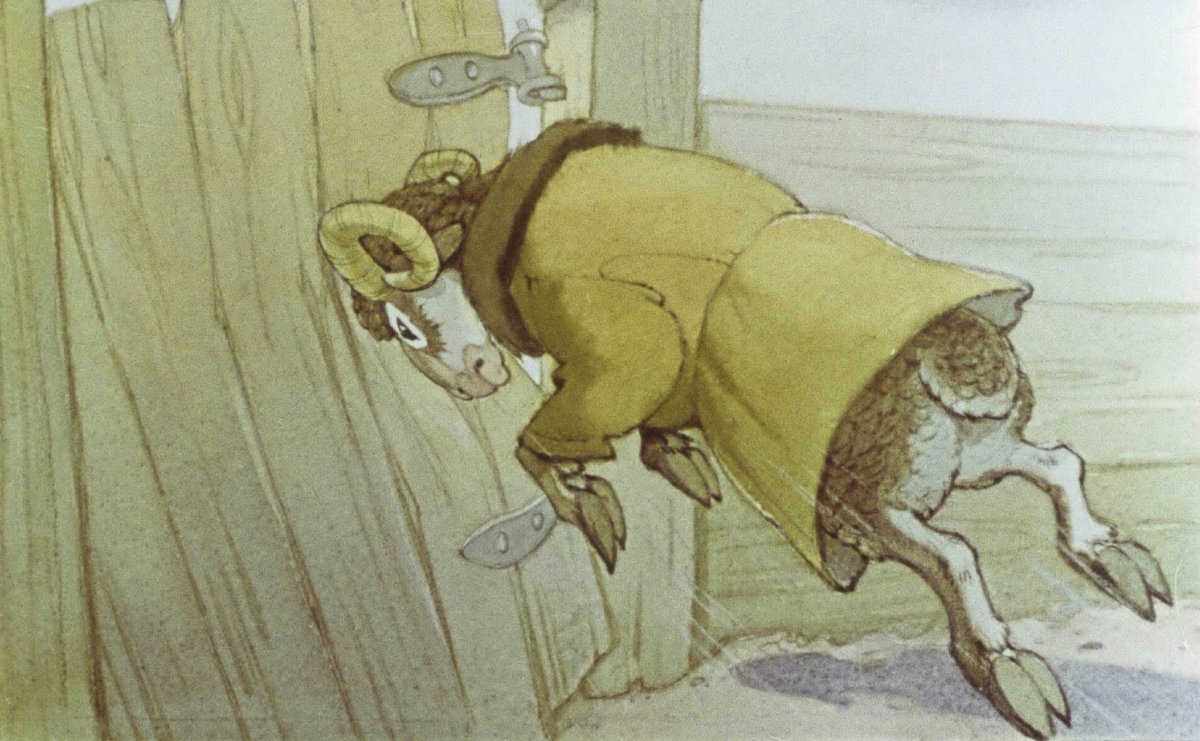 Баран на новые ворота