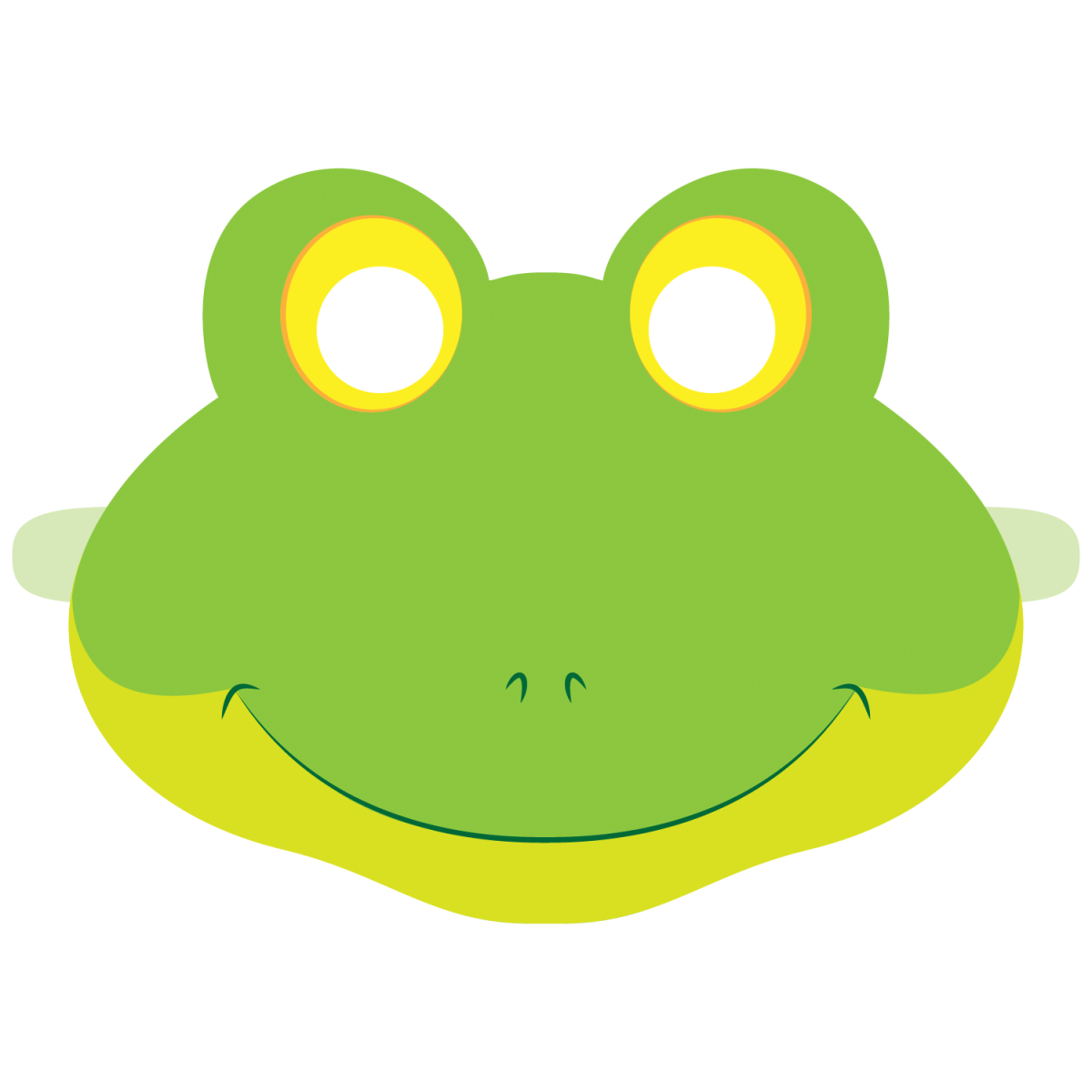 Маска лягушки для детей