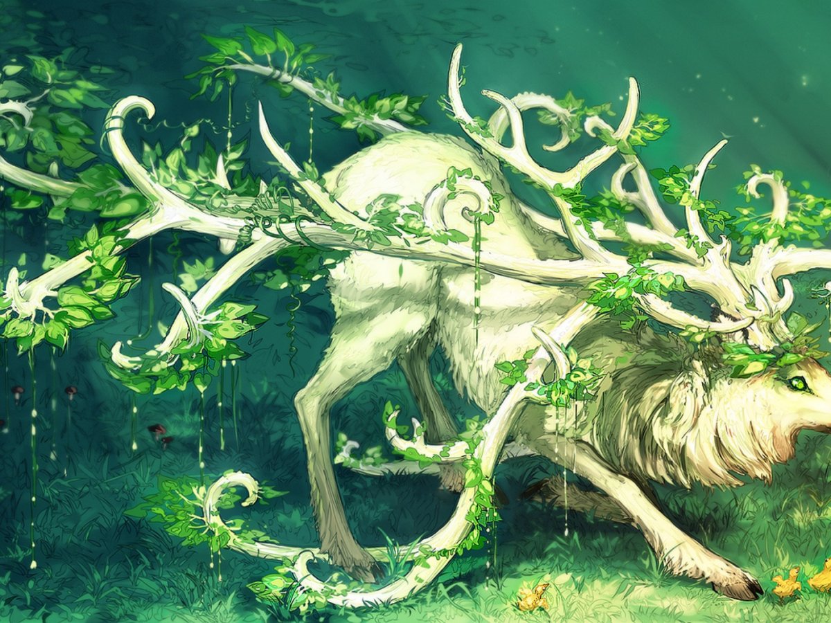 Скандинавский олень Эйктюрнир