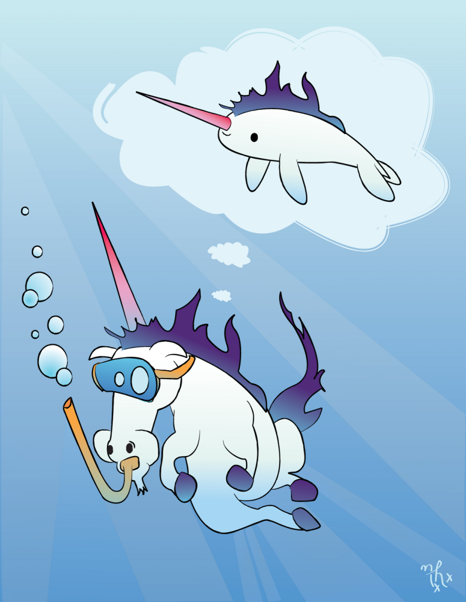 Рыба Единорог нарвал