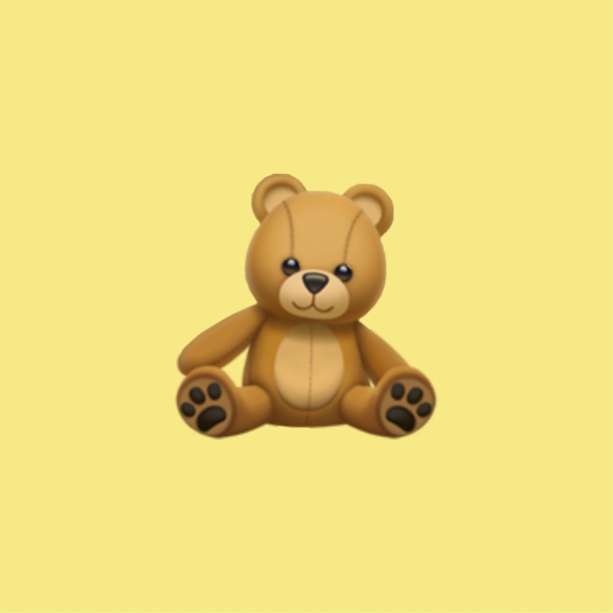 ЭМОДЖИ плюшевый мишка