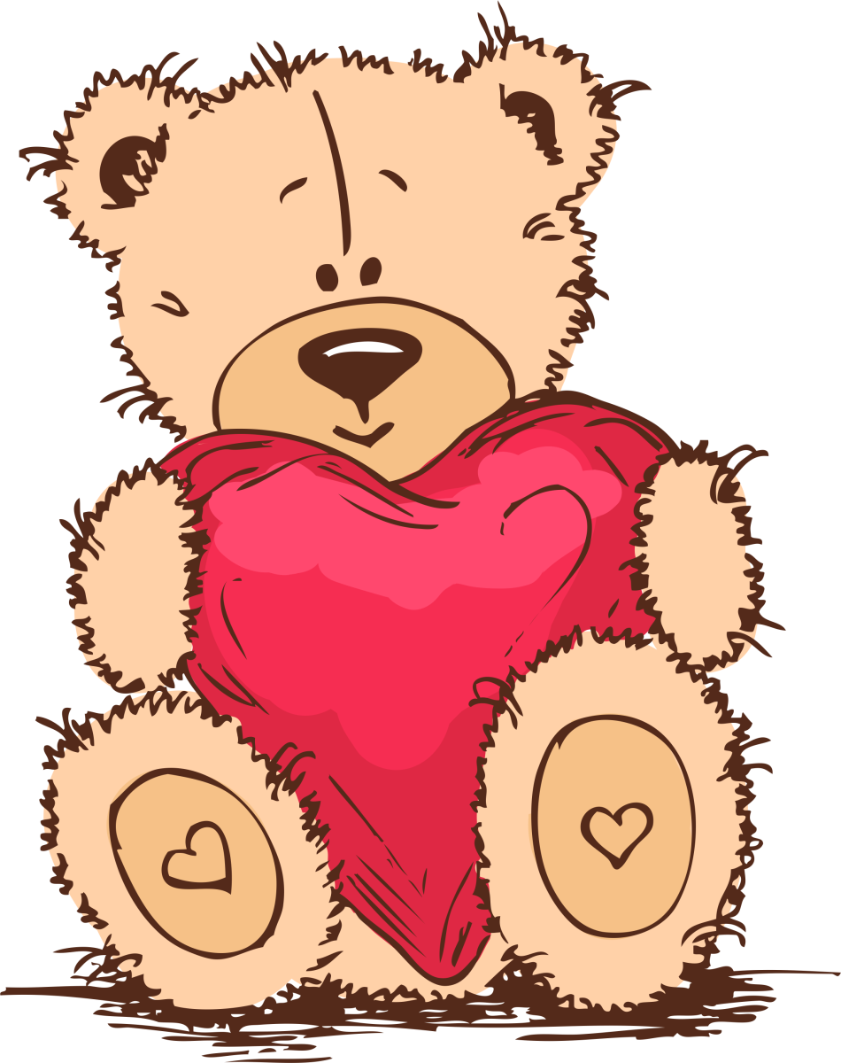 Медвежонок с разбитым сердцем