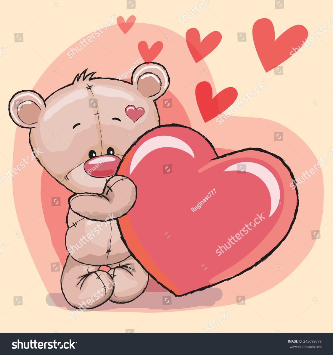 Зверята с сердечками