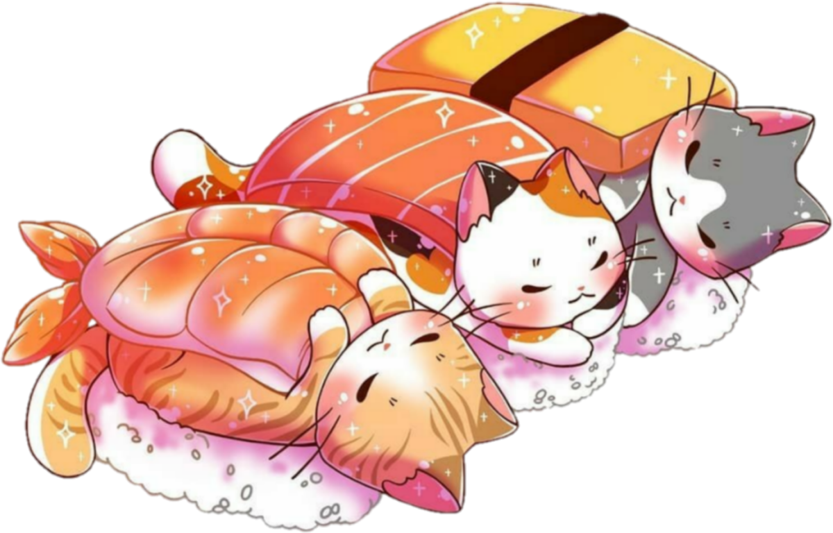 Японские котики аниме