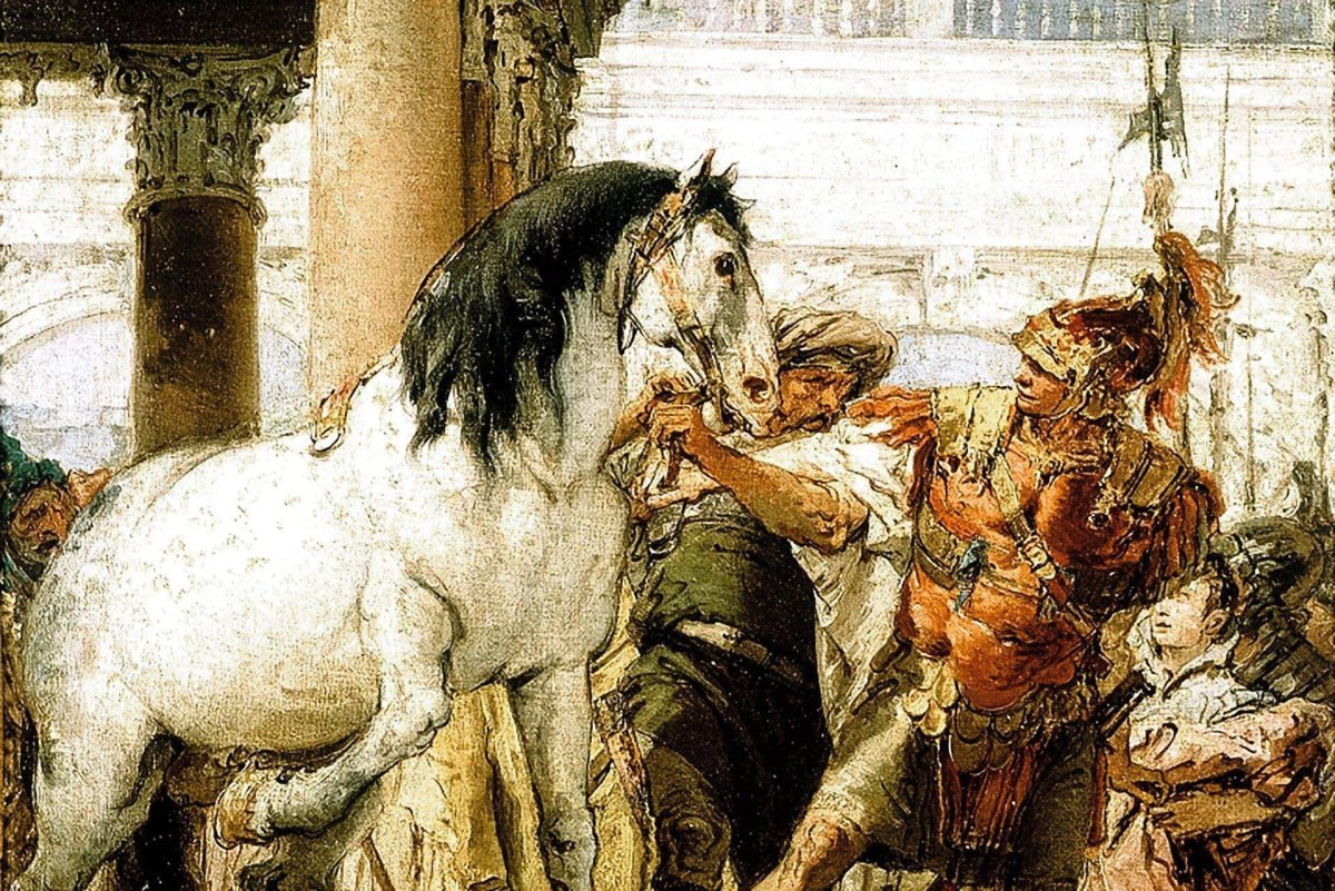 Александр Македонский и Буцефал