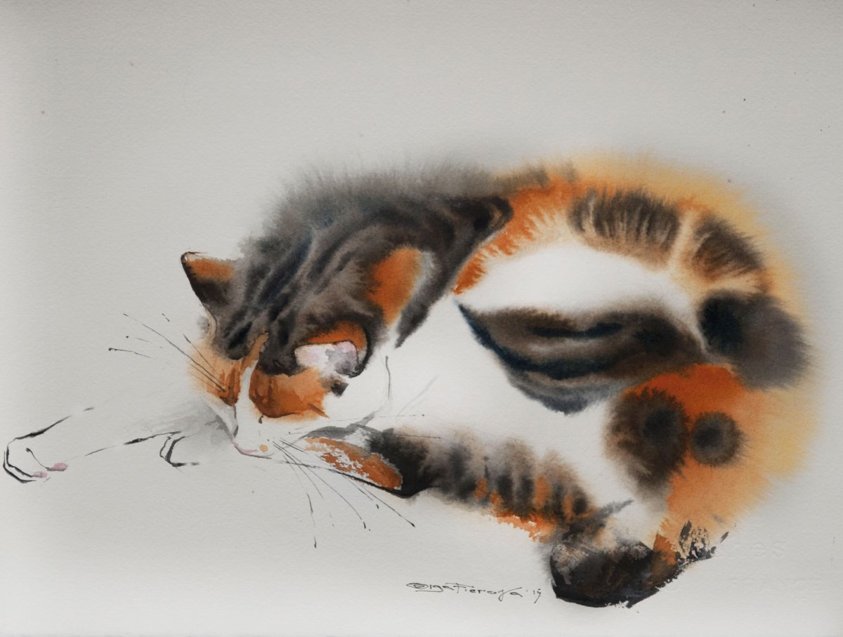 Ольга Флерова акварель