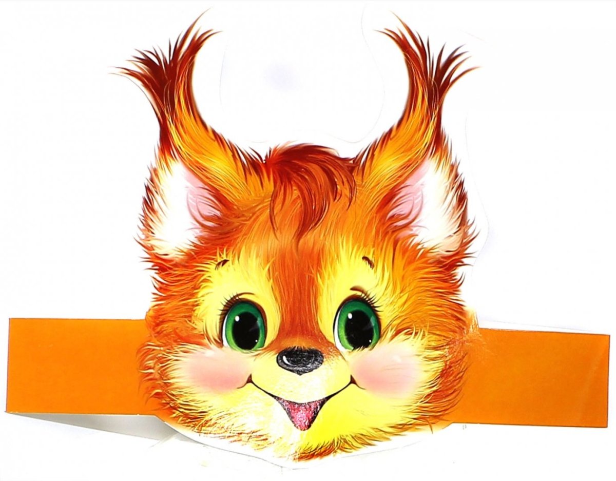 Маска-ободок Волчонок. Ма-7979