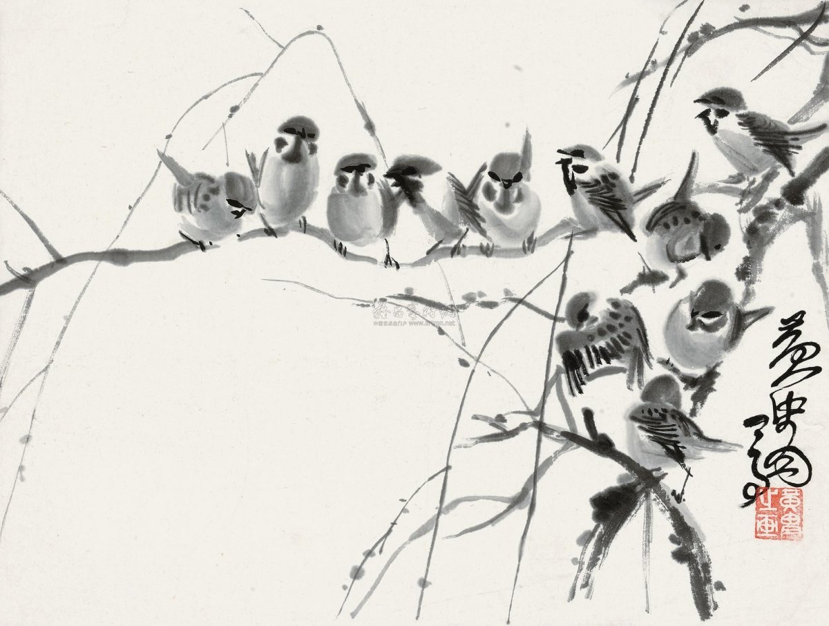 Смешной Воробушек