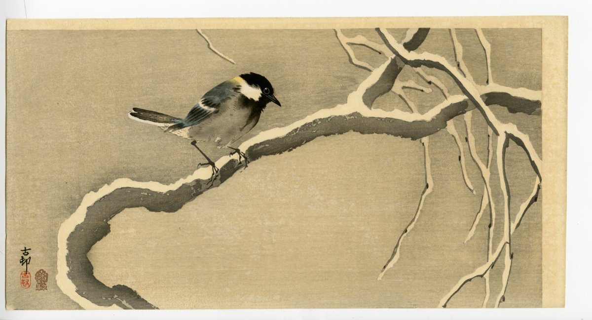 Воробей спит