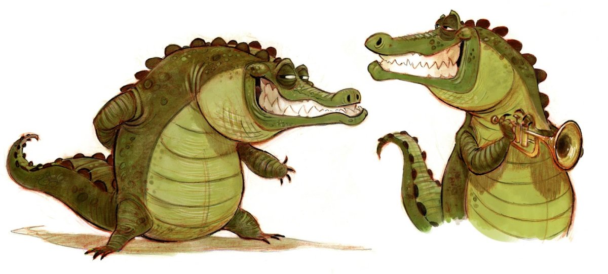 Скетчи персонажей животных