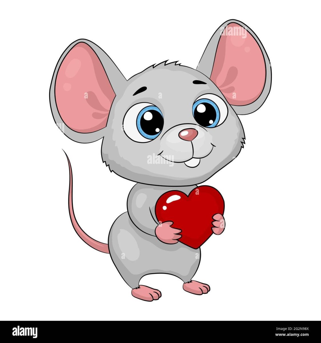 Мышонок милый мультяшный