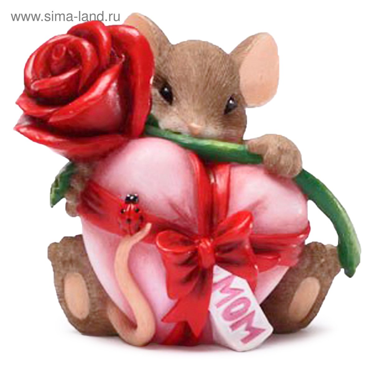 Мышка с сердечком