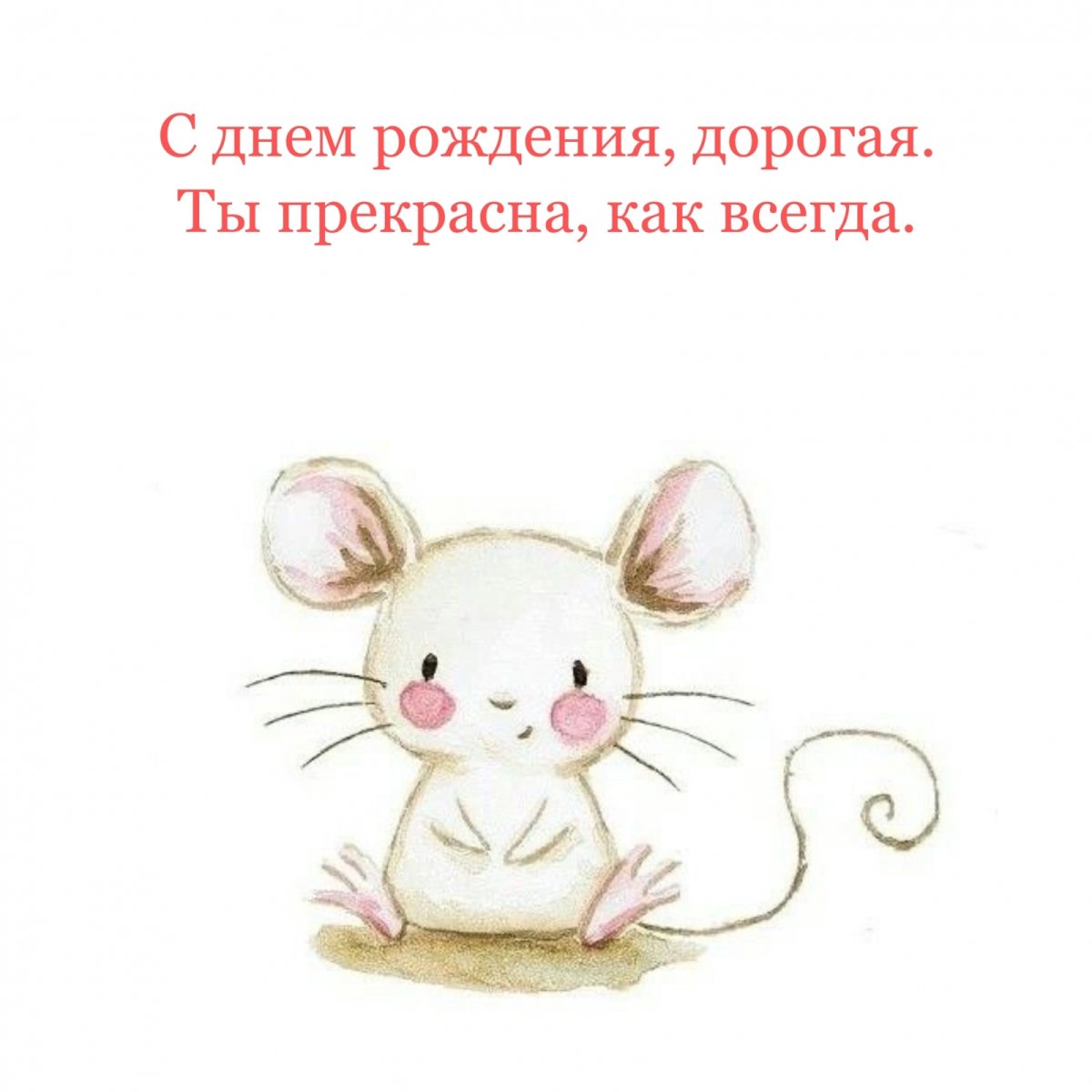 Милые мышки для срисовки