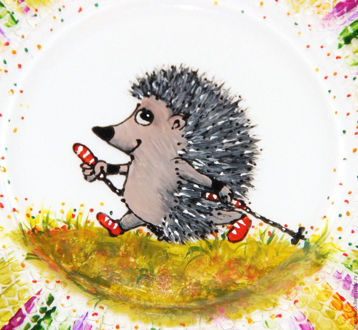 Иллюстрации с Ёжиком