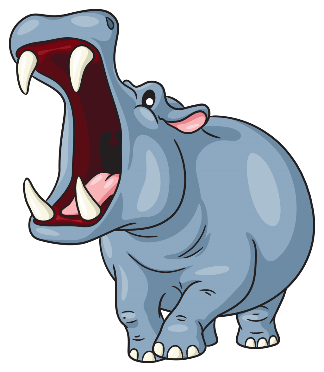 Мордочка бегемота