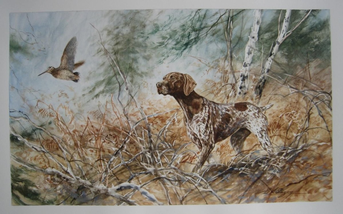 Keith Woodcock художник