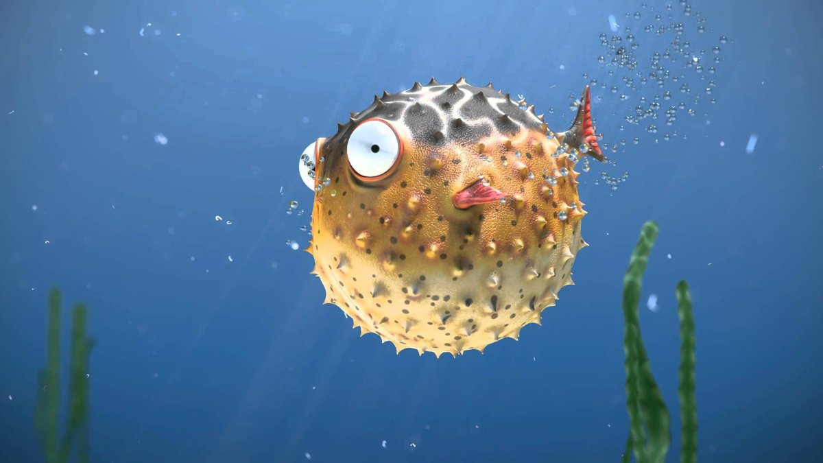 Бурый Скалозуб рыба