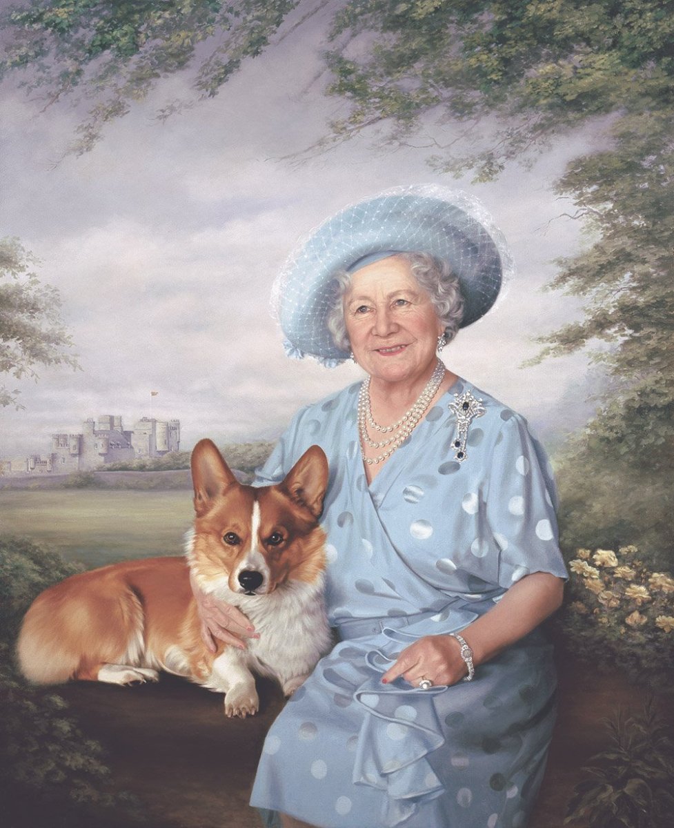 Вельш корги пемброк Елизавета 2