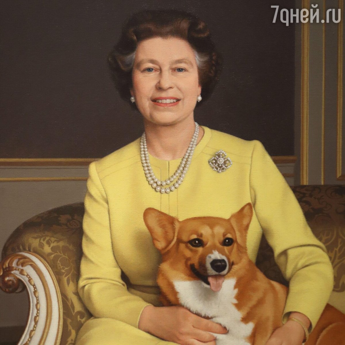 Вельш корги пемброк Елизавета 2