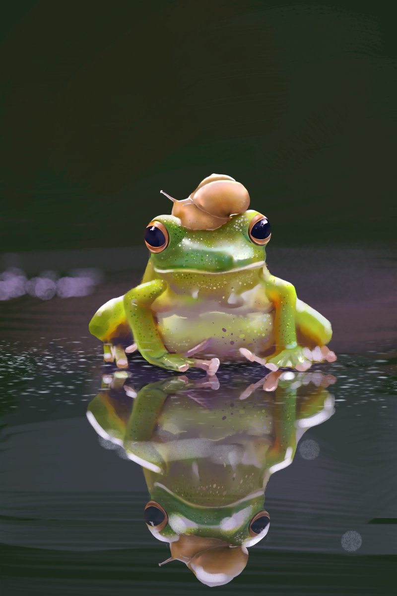 Зеленая квакша