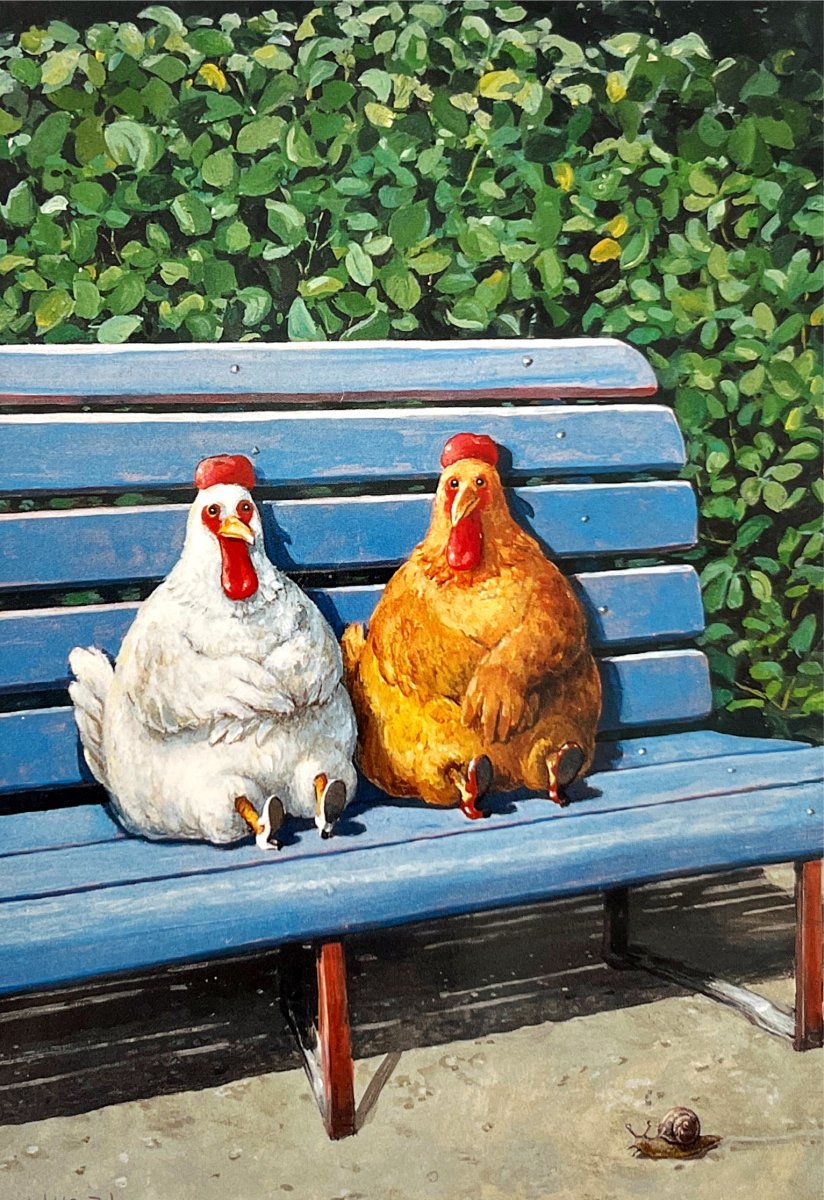 Яйцо или курица фотосессия