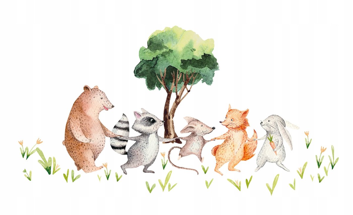 Хоровод зверей для детей