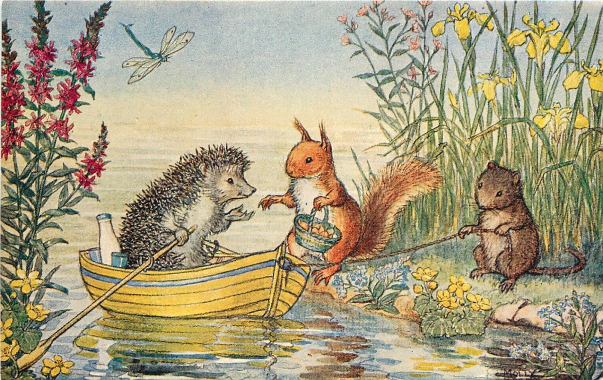 Иллюстратор Молли Брет