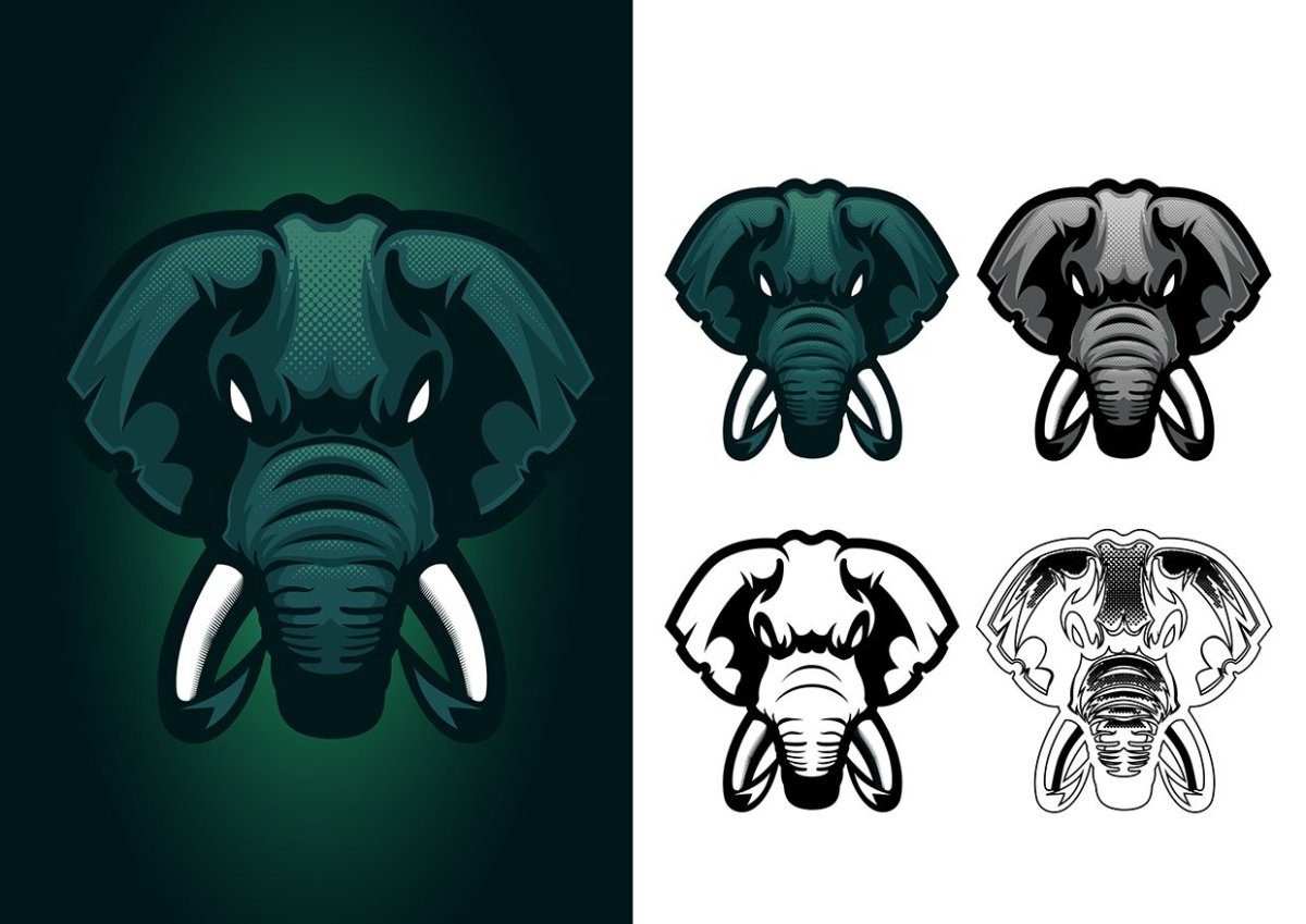 Морда слона