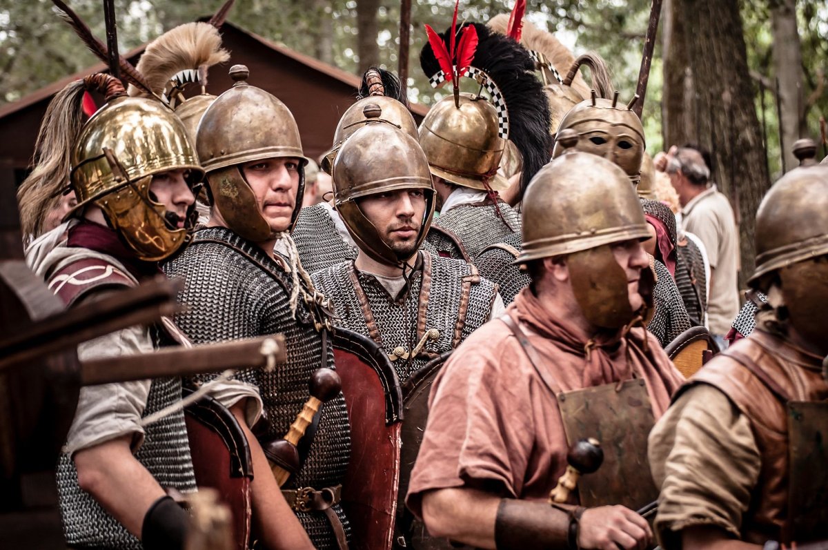 Шлем гладиатора, Спартака