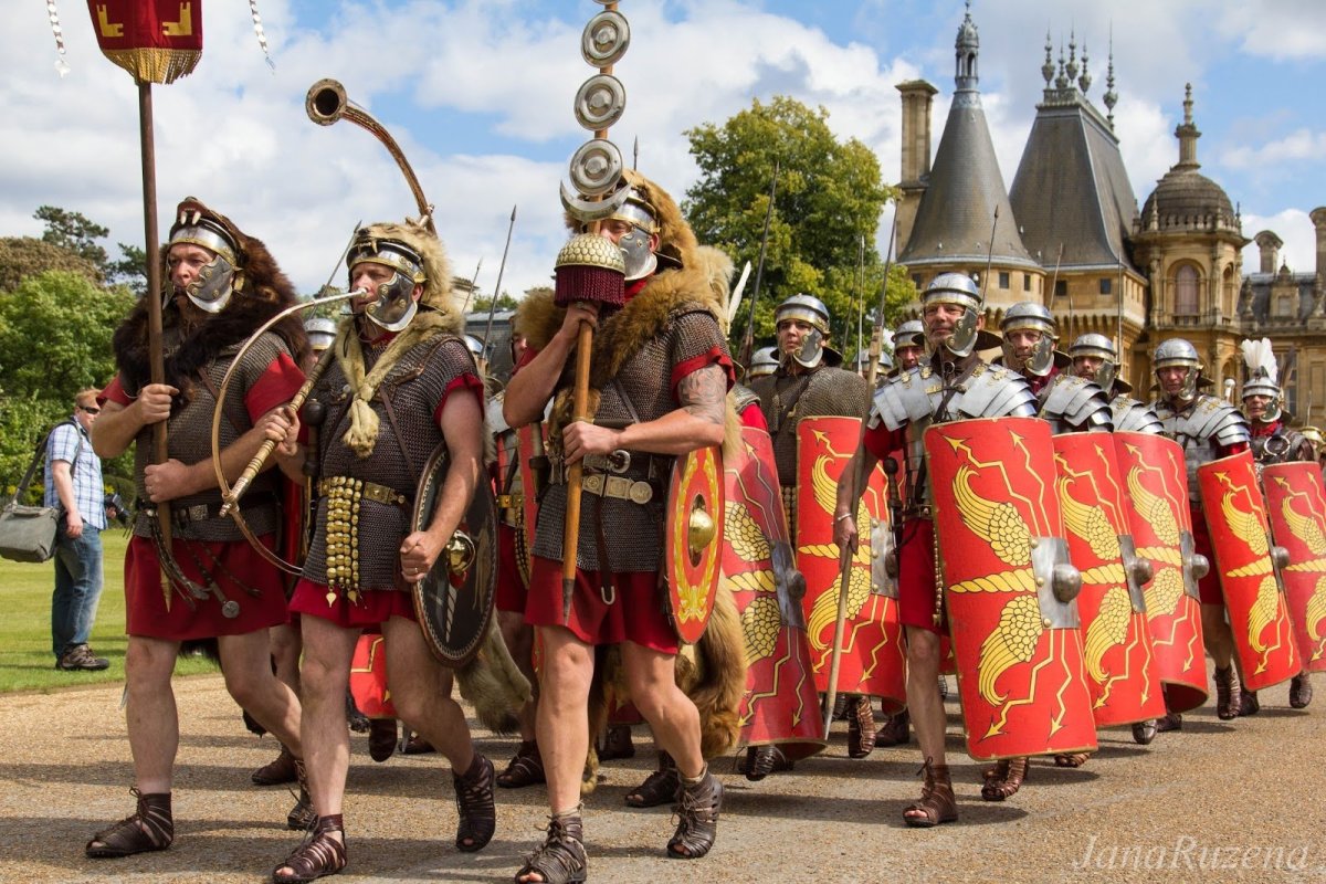 Римский легионер Центурион битва Art