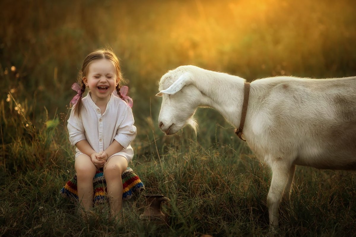 Козлик в веночке