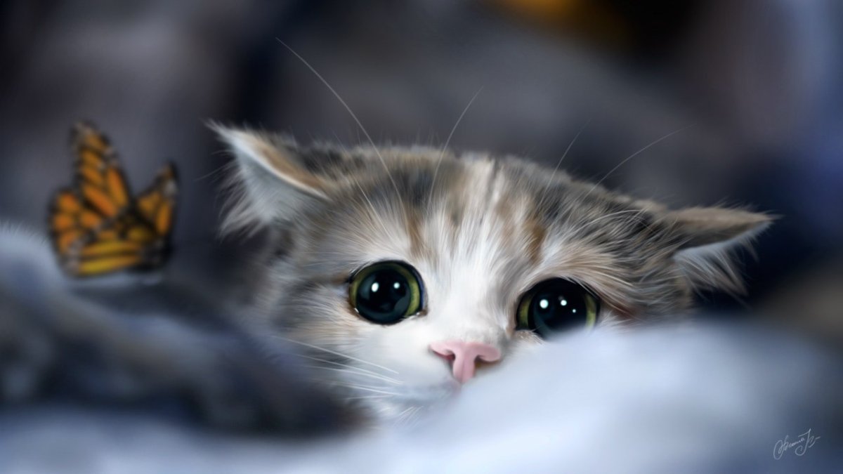 Милый котенок на аватарку