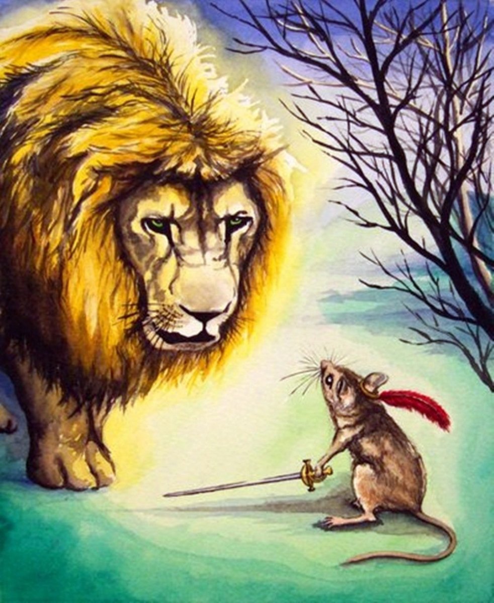 Лев Аслан хроники Нарнии арт