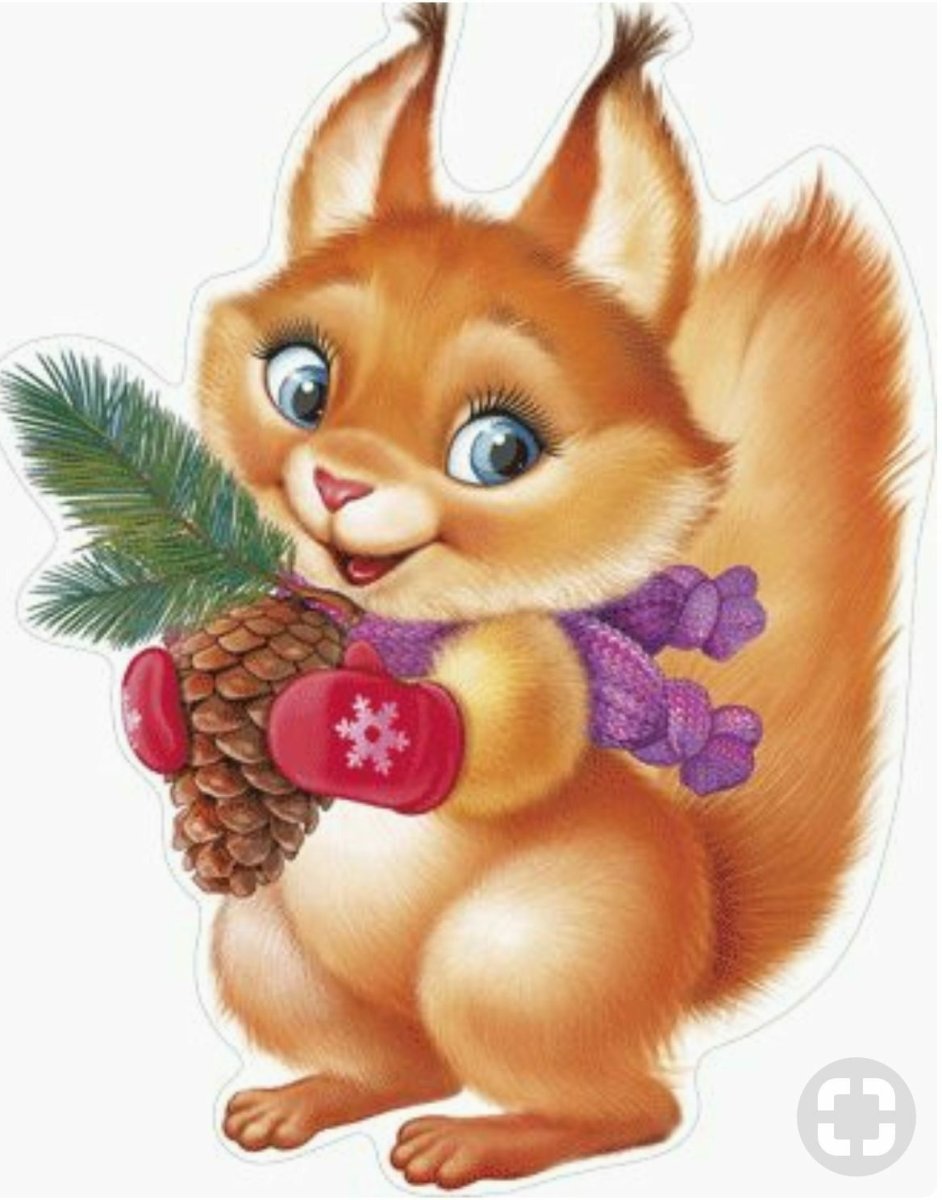 Новогодние зверюшки для детей