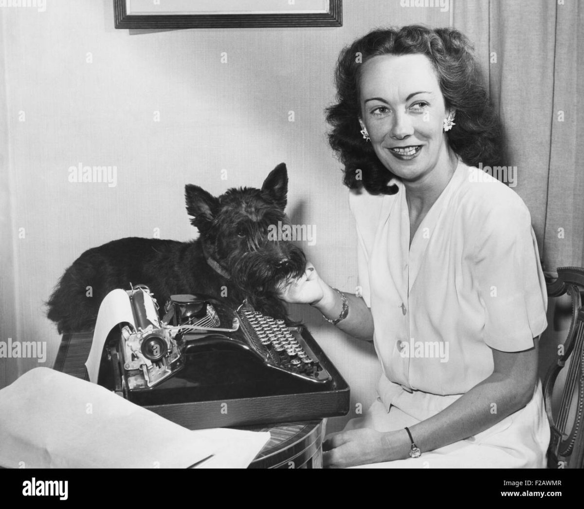 Скотч терьер у Эйзенхауэра