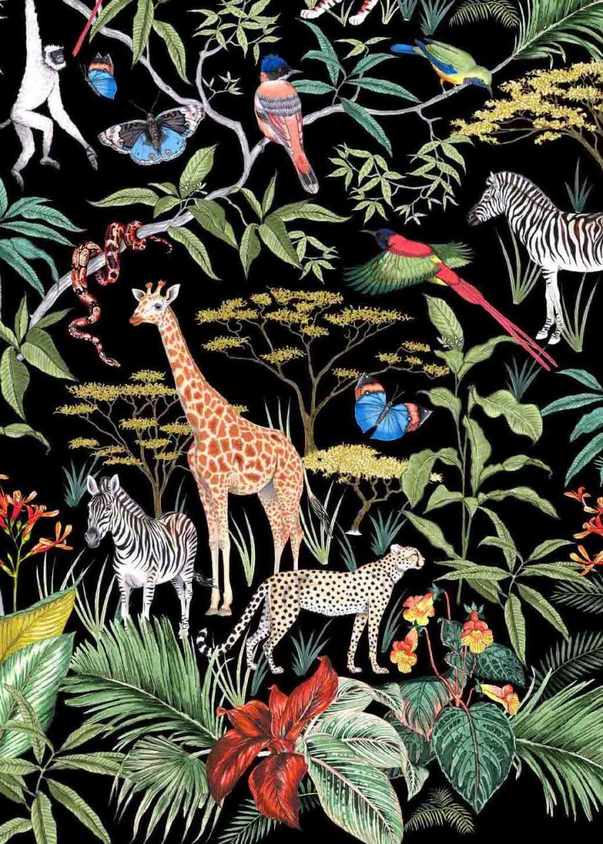 Джунгли орнамент