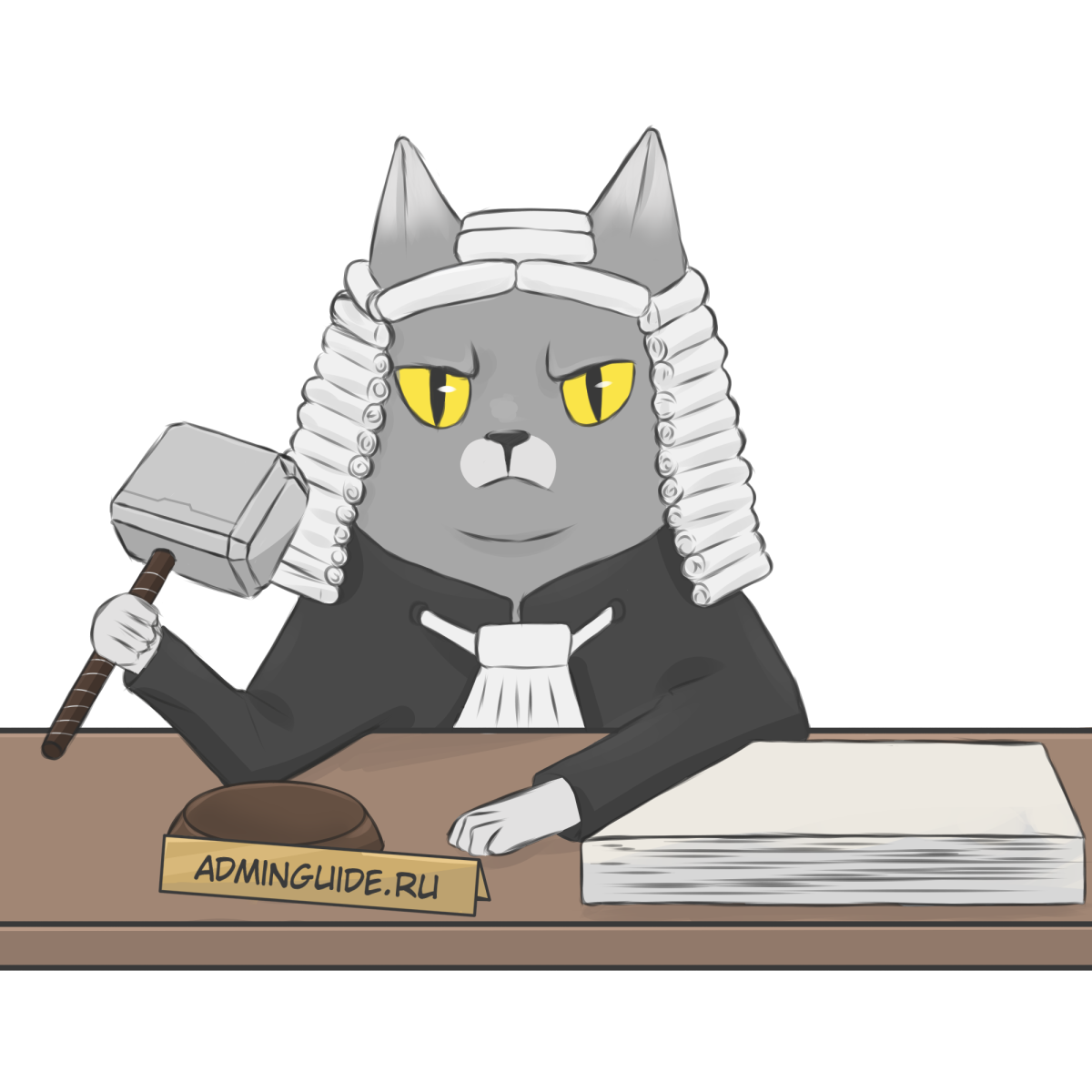 Котик в суде