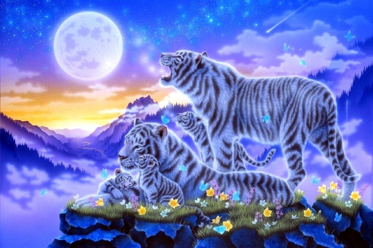 Картины японского художника Кентаро Нишино