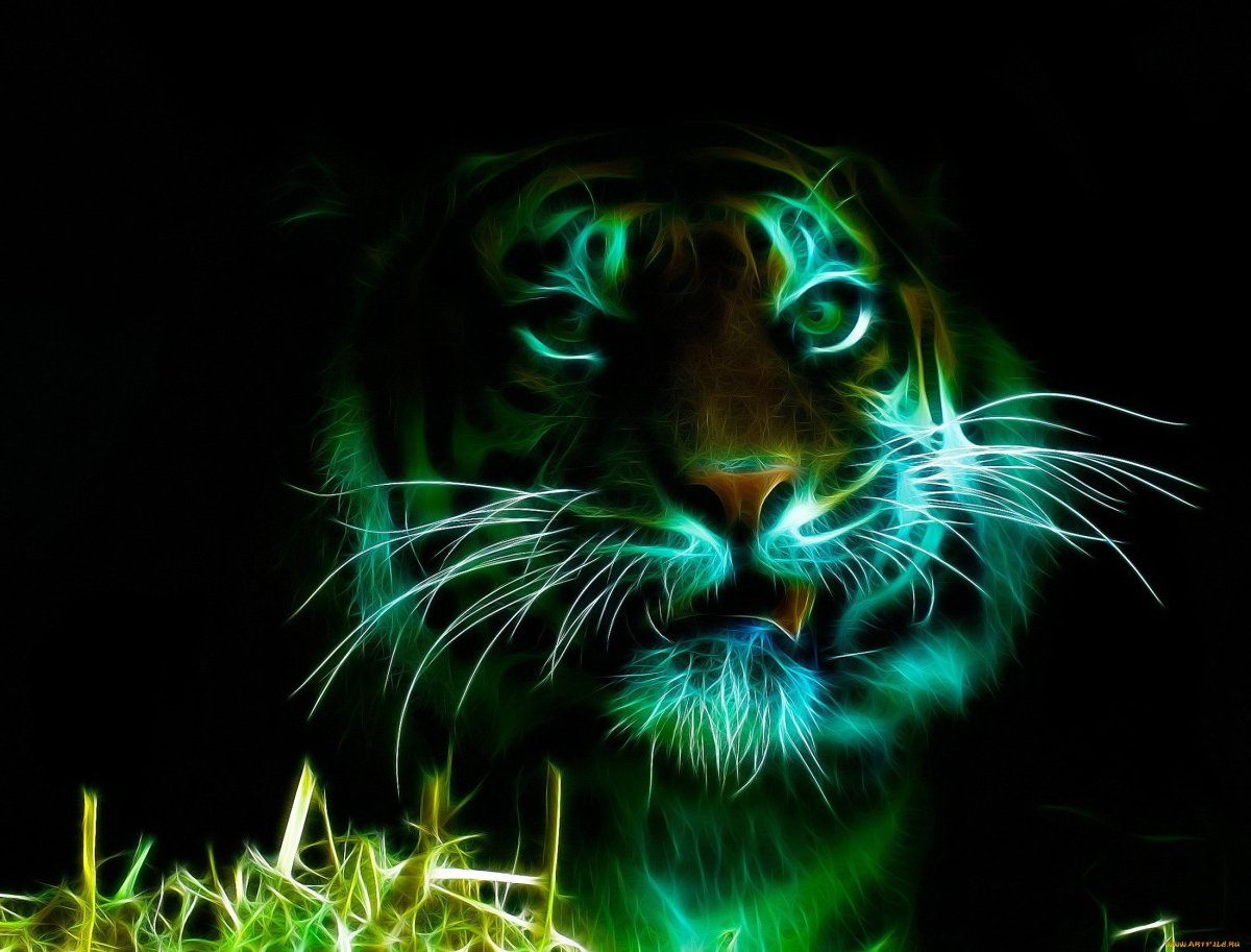 Красивые Неоновые картинки