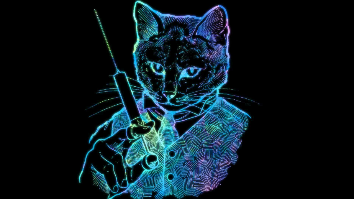 Крутые обои с котом