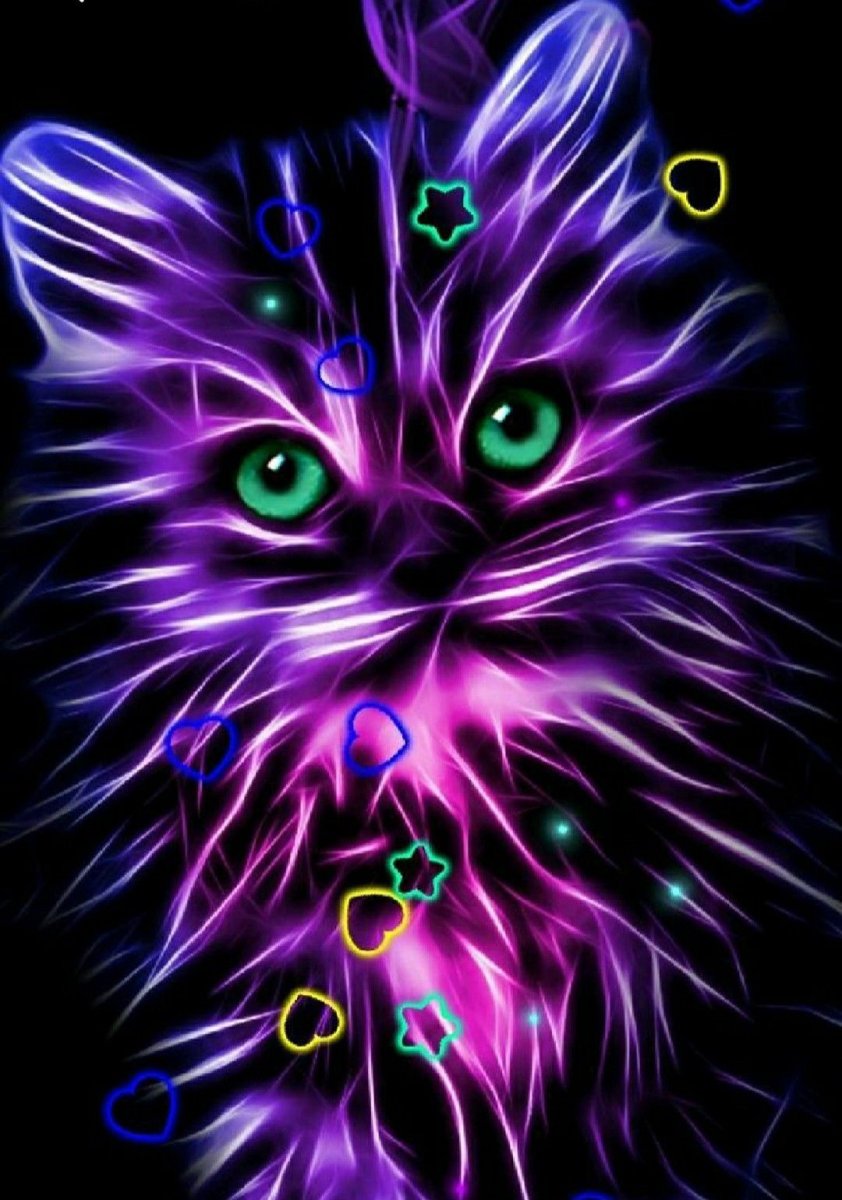 Неон животные