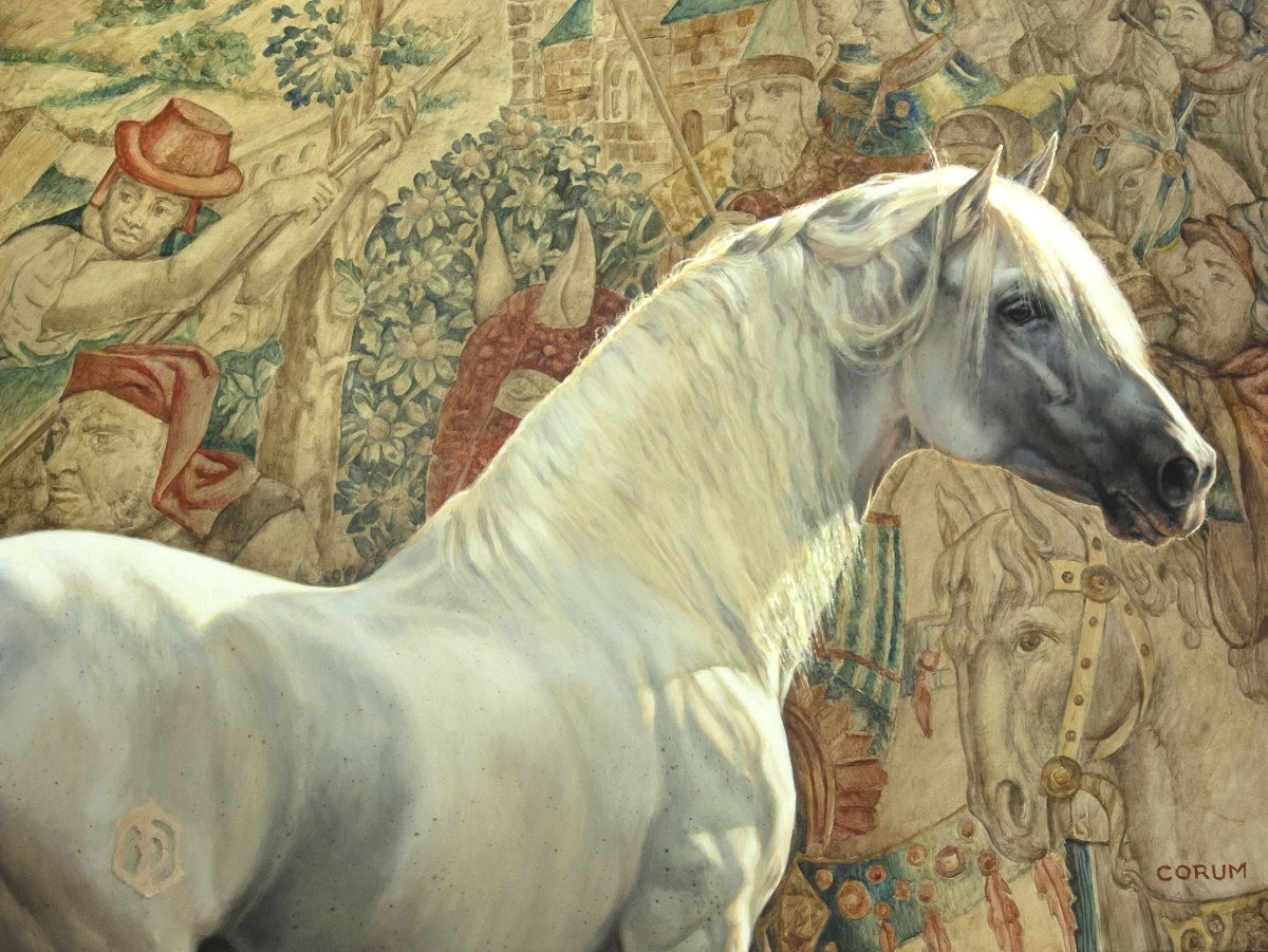 Художник Хайме Корум.