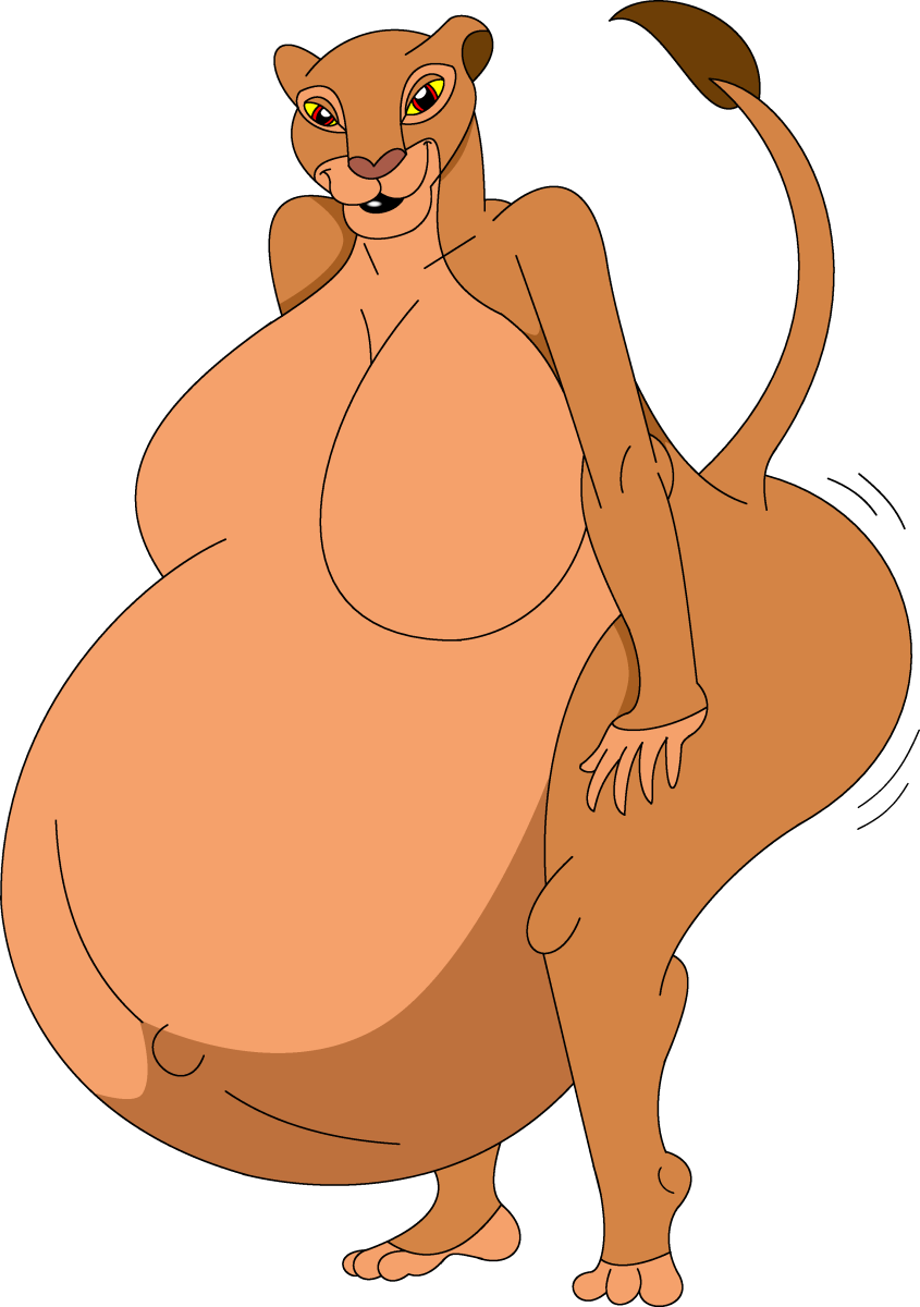 Лев и кошка