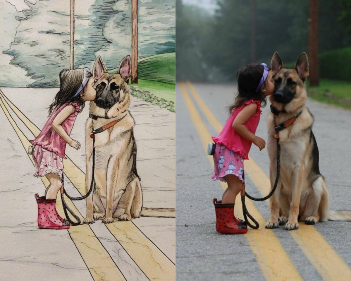 Смешные немецкие овчарки