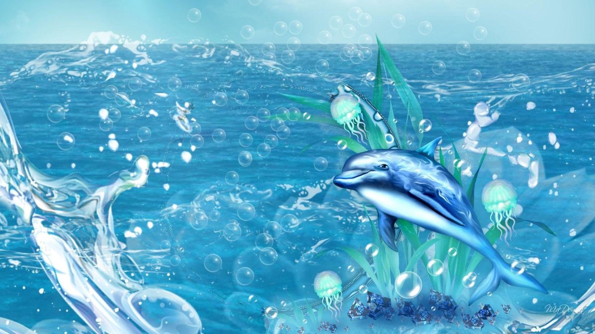 Морской фон для презентации